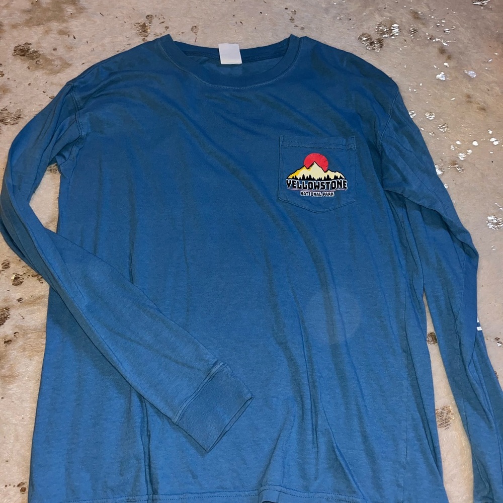 Yellowstone Blue Long Sleeve Shirt